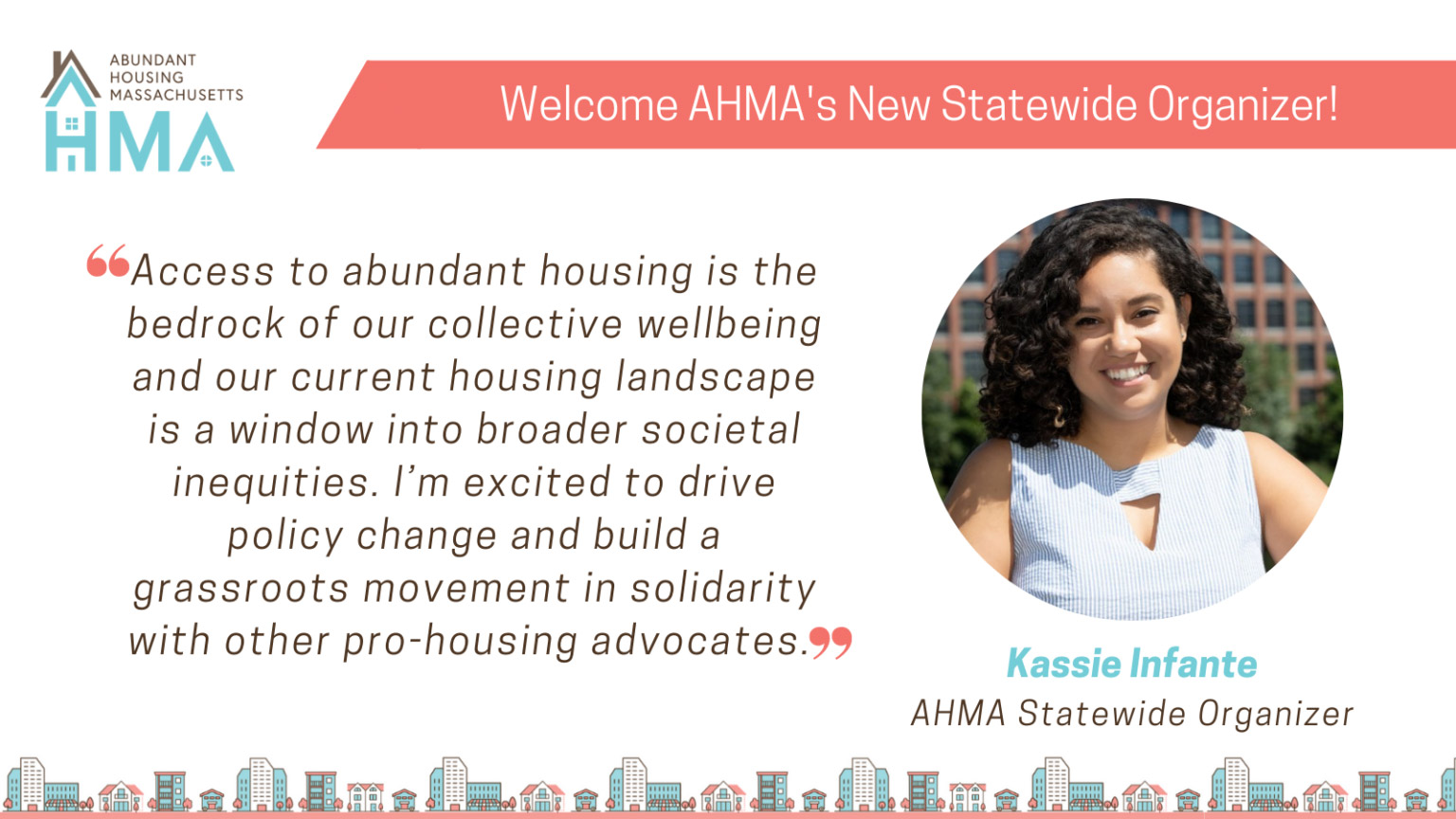 Welcoming Kassie Infante to the AHMA Team